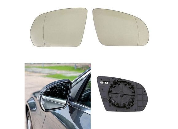 MERCEDES W205 HEATED LEFT SIDE MIRROR GLASS W205 GLC - A0998100316