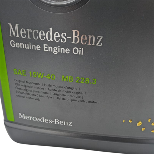 Motor Oil Original Mercedes 15W-40 MB 228.3 (5 Litres)