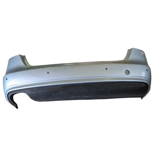 Audi A4 B8 Rear Bumper with PDC Holes and lower trim(used silver)