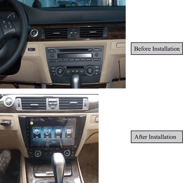 BMW E90 3 Series 04 -12 Android GPS Navigation with Carplay/Android Auto