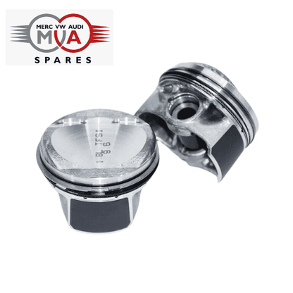 Single Piston &amp; Ring compatible with Volkswagen &amp; Audi 1.8T (STD) - 06L107065BD/ 06L107065F