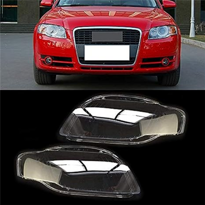 Audi A4 B7 08-10 Headlight Replacement Lens - Right Side