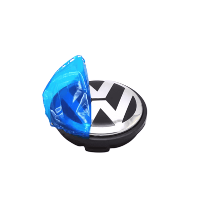 CENTRE WHEEL HUB CAP 65MM COMPATIBLE WITH VW - 3B7601171 (All Black)
