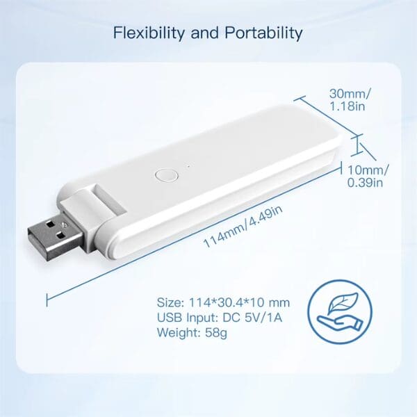 Tuya Smart USB Multi-Mode Gateway – WiFi Hub with Zigbee 3.0 &amp; Bluetooth 5.0