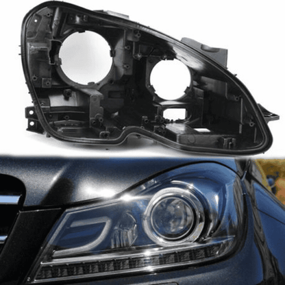 Mercedes C Class W204 Headlight Back Housing Casing A2048203539DDK - Right Side