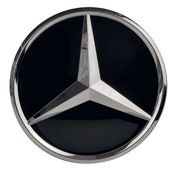 Glass Mirror Badge For Mercedes A0008880500 GLC/GLE W166 16-19 Main Grille