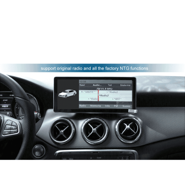 Mercedes A Class W176 10.25" Android Navigation Infotainment System with Carplay and Android Auto NTG 5.0/5.1