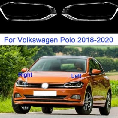 Volkswagen Polo 19-22 Headlight Replacement Lens - Left