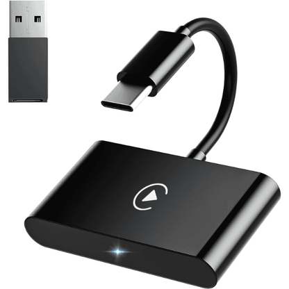 Wired To Wireless Apple CarPlay Android Auto Dongle for Cars from 2016+