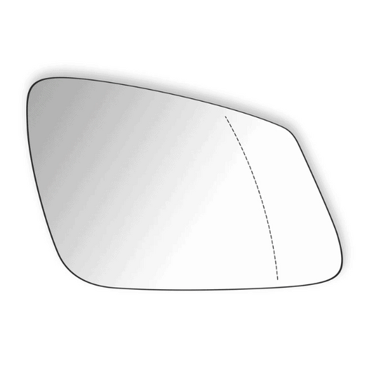 BMW F30 Mirror Glass with Blind Spot Assist - 51167285000 Right Side