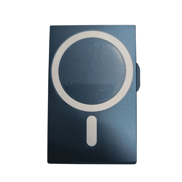 Magsafe RFID Anti Theft Magnetic Aluminum Card Holder Wallet - Royal Blue