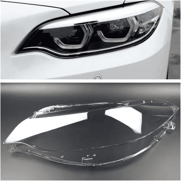 BMW 2 Series F22 F23 12-20 Headlight Replacement Lens - Right Side