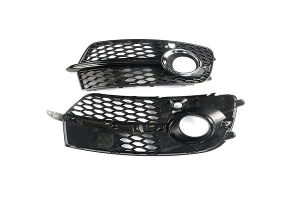 FRONT BUMPER FOG LIGHT GRILLE FOR AUDI Q5 S-LINE 2013 - 2017 (LEFT SIDE) - 8R0807681S