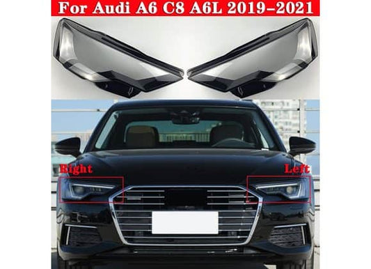 Audi A6 C8 19-22 Headlight Replacement Lens 4K0941040DDZ - Left Side