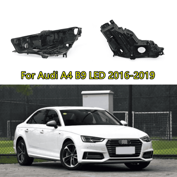 Audi A4 B9 Low Spec Headlight Back Cover Housing 8W0941005DDK - Left Side