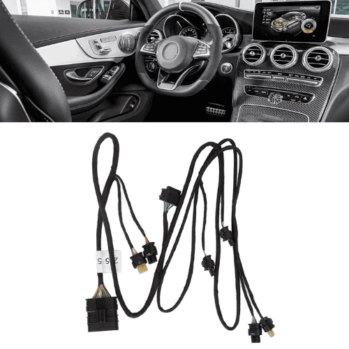 Mercedes W205 C Class Bumper PDC Wire Harness - 2055406435