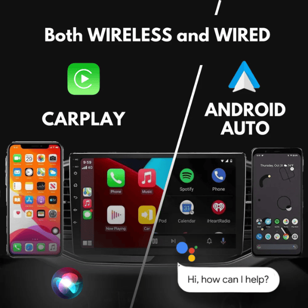 AUDI A4 / A5 (09 – 16) OEM FIT 10.25″ HD Touch-Screen Android Navigation System with CarPlay/Android Auto