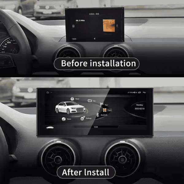 10.25" Android 10 Carplay Screen for Audi Q2 (2017+)