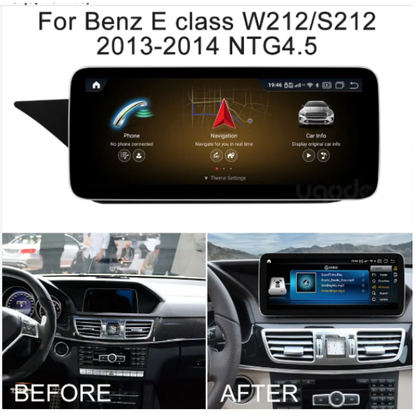 Mercedes Benz W212 W207 Android Screen GPS Navigation System