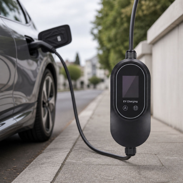 Smart Portable EV Charger 3.5kW – Type 2 AC Charging Unit with Tuya App Control