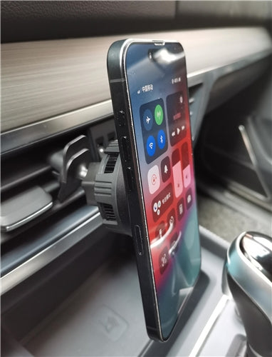 Qi2 Magnetic Car Wireless Charger with Cooling Fan