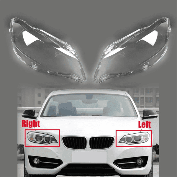 BMW 2 Series F22 F23 12-20 Headlight Replacement Lens - Left Side