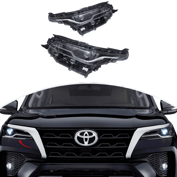 Toyota Fortuner 2021-2023 Headlight - Left Side