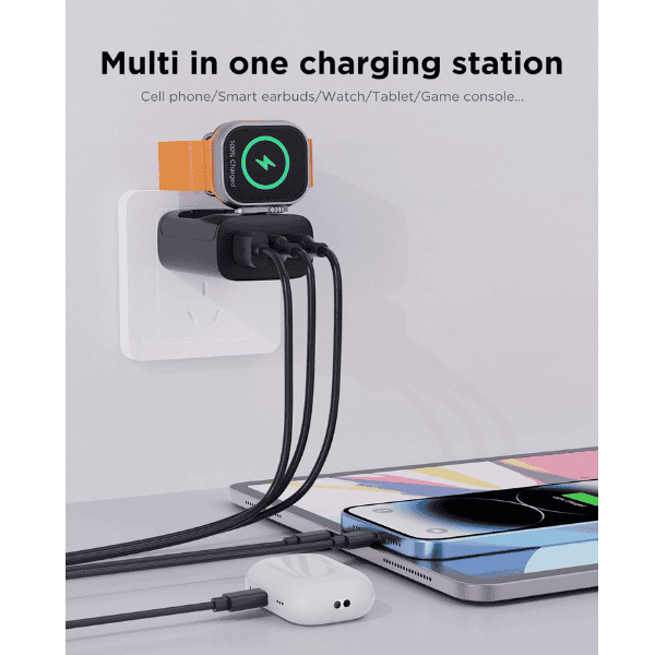 2-in-1 Multifunction Wall Charger