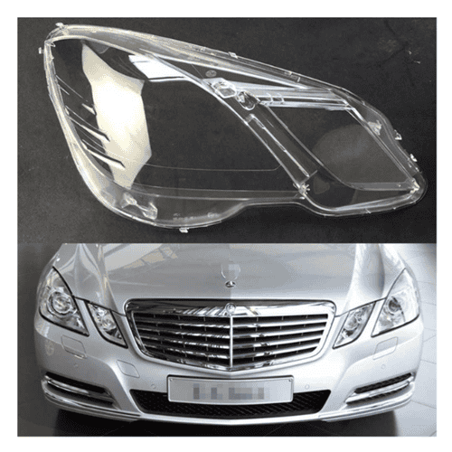 Headlight Glass Lens Plastic OEM for Mercedes E-Class W212 (09-12) Left Side - A2128208361DDZ