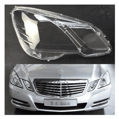 Headlight Glass Lens Plastic OEM for Mercedes E-Class W212 (09-12) Left Side - A2128208361DDZ