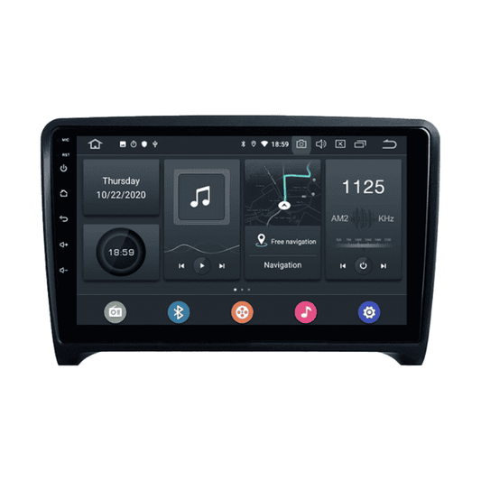 Audi TT 06-14 Android Navigation with Android Auto and Apple Carplay