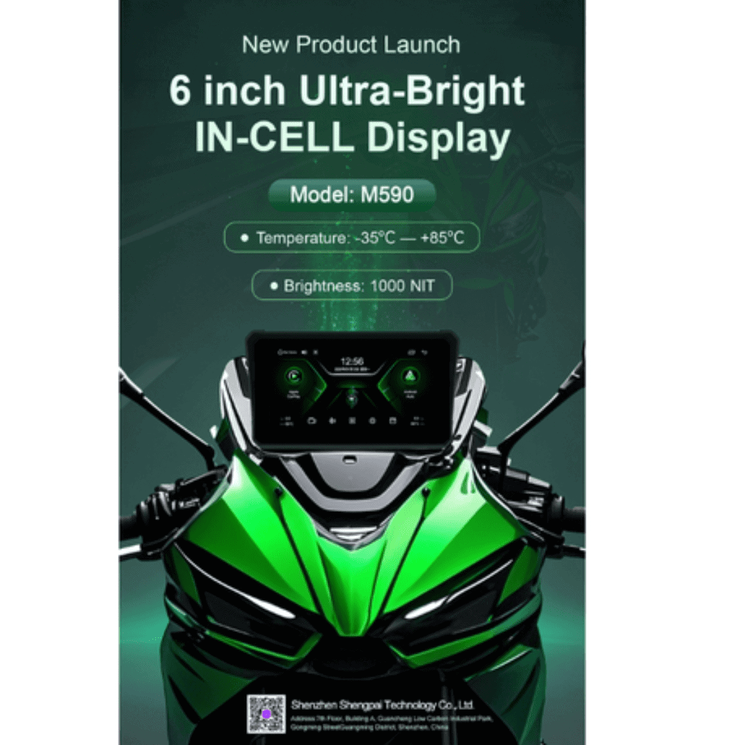 Motorcycle DVR 6.25″ Display – Wireless CarPlay, Android Auto, GPS