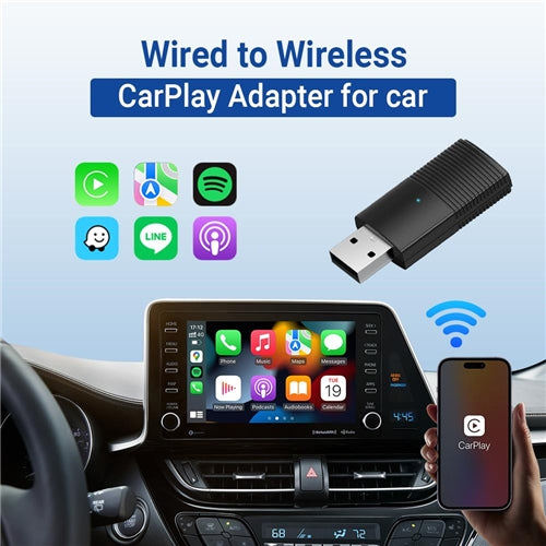 Mini Wireless Apple Carplay USB Adapter