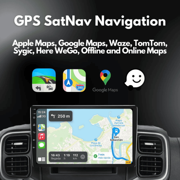 AUDI A4 / A5 (09 – 16) OEM FIT 10.25″ HD Touch-Screen Android Navigation System with CarPlay/Android Auto for the HIGH SPEC A4 ONLY
