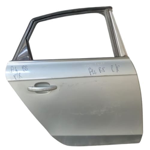 Audi A4 B8 Rear Right Door Shell Complete with Handle &amp; Wiring Loom – Light Damage