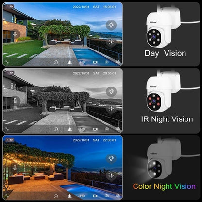 4-Channel Wireless CCTV System with 10.1″ LCD Monitor & Two-Way Audio (New Model)