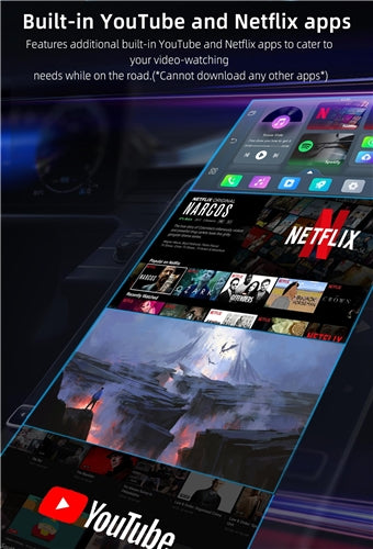 Play2Video Pro All in One Multimedia Adapter - Wired to Wireless Carplay Android Auto