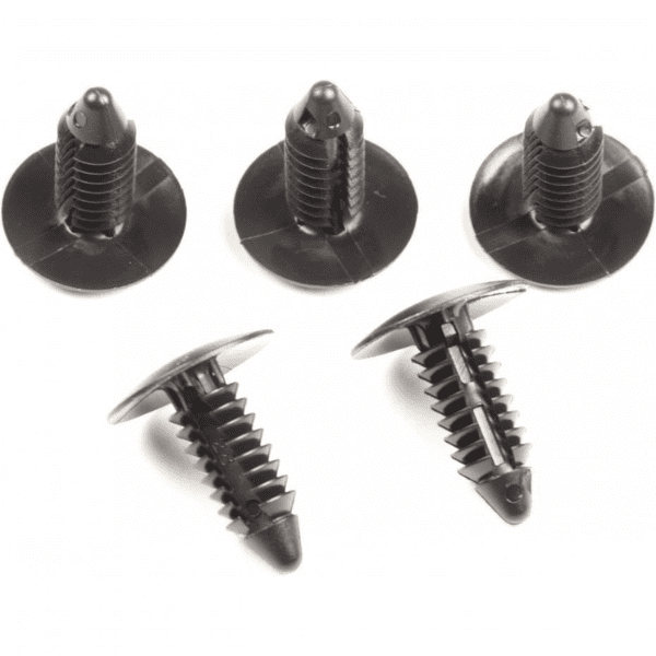 Plastic Push Rivets - 22mm set of 5