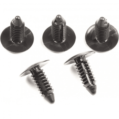 Plastic Push Rivets - 22mm set of 5