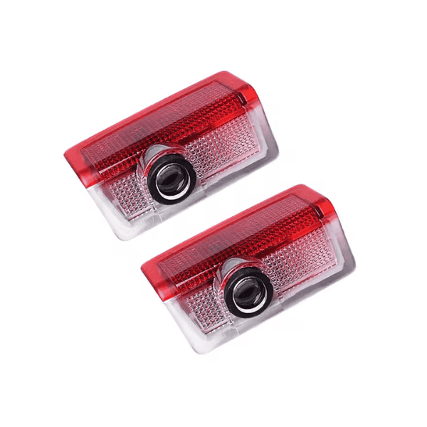 Mercedes Benz W205 LED Car Logo Lights - Set of 2