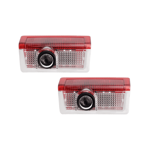 Mercedes Benz W205 LED Car Logo Lights - Set of 2