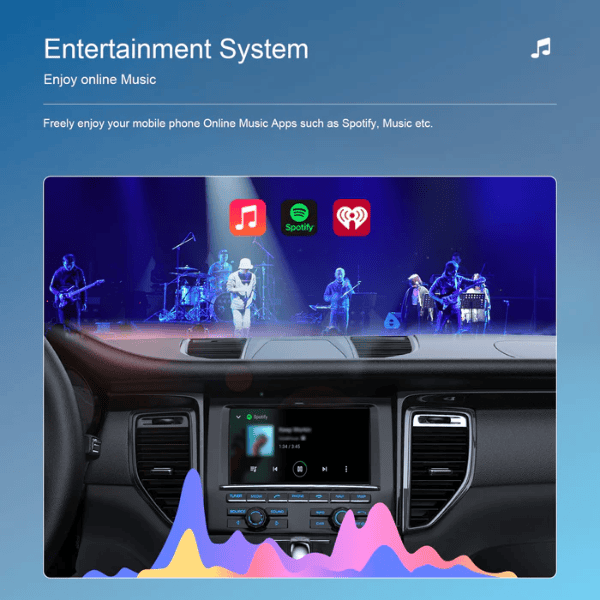 2-in-1 Mini Wireless USB Car Play and Android Auto