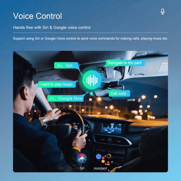 2-in-1 Mini Wireless USB Car Play and Android Auto