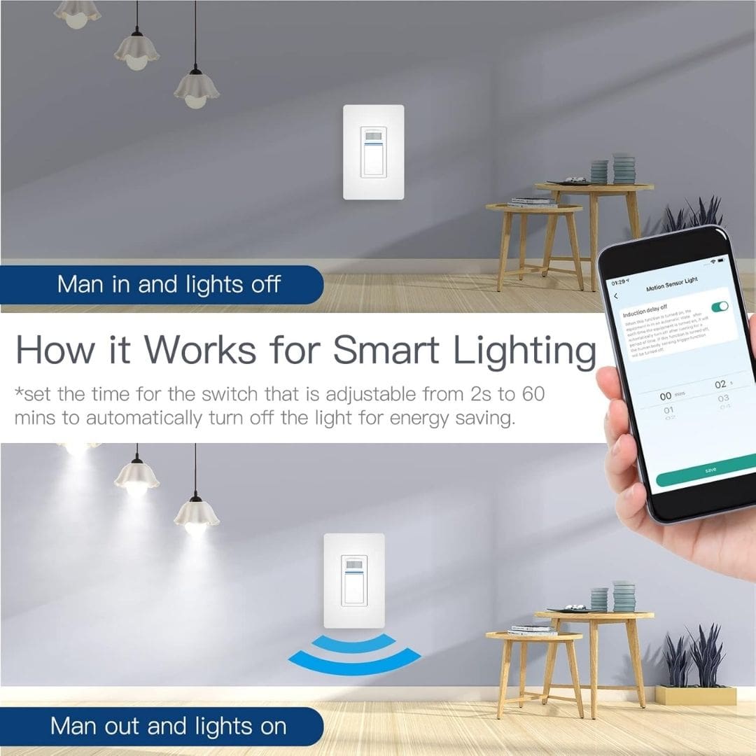 Smart Motion Sensor Light Switch