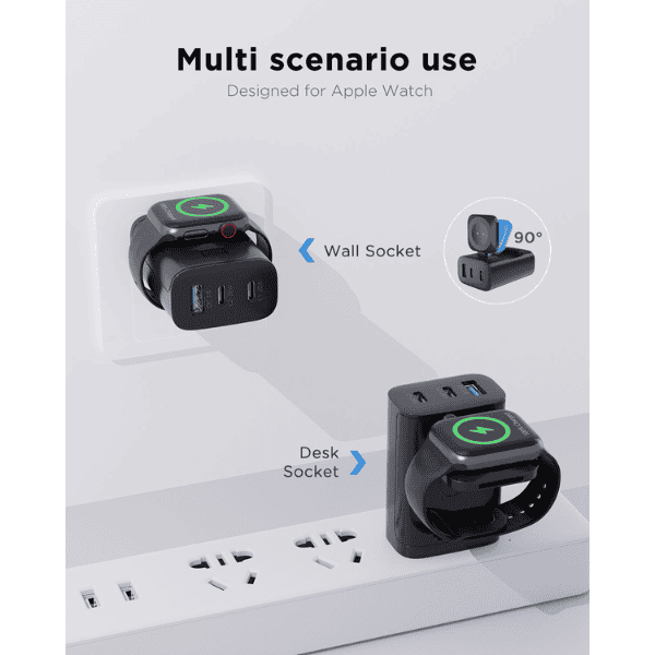 2-in-1 Multifunction Wall Charger