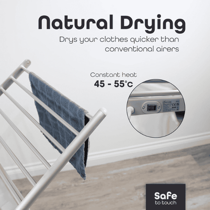 Electric Foldable Clothes Air Drying Rack