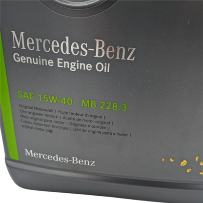 Motor Oil Original Mercedes 15W-40 MB 228.3 (5 Litres)