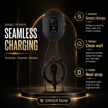 Smart Home EV Charger 7kW – Type 2 with Tuya App