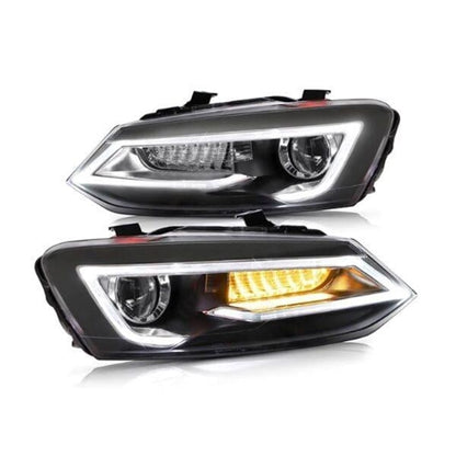 VW Polo 6 / Polo Vivo LED Projector Headlight Right Side/ Audi A3 Style - Second hand
