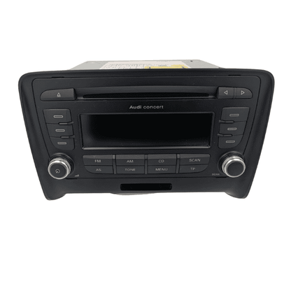 Audi TT 8J 1.8 TFSI 2014 RHD Concert Radio Head Unit (second hand) - 8J0035186Q
